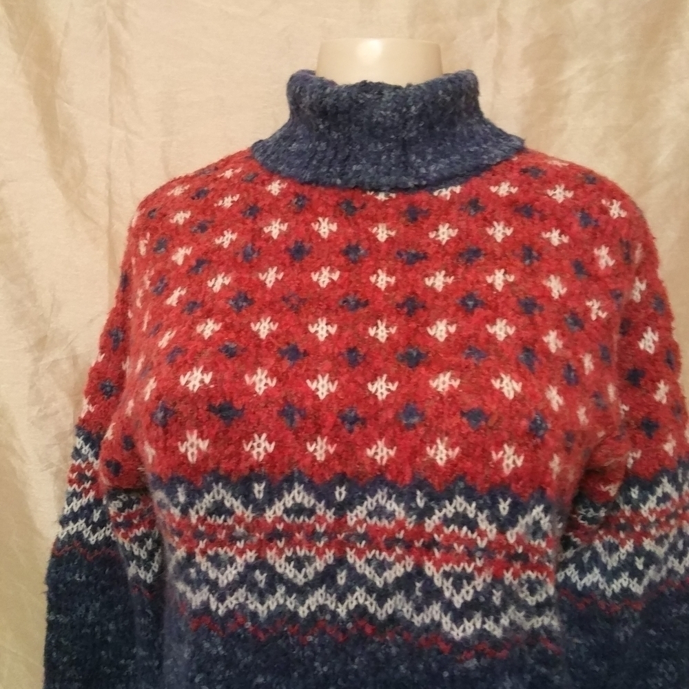 Vtg Jessica Lee Turtleneck Sweater